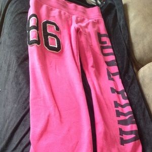 Victoria's secret pink sweatpants